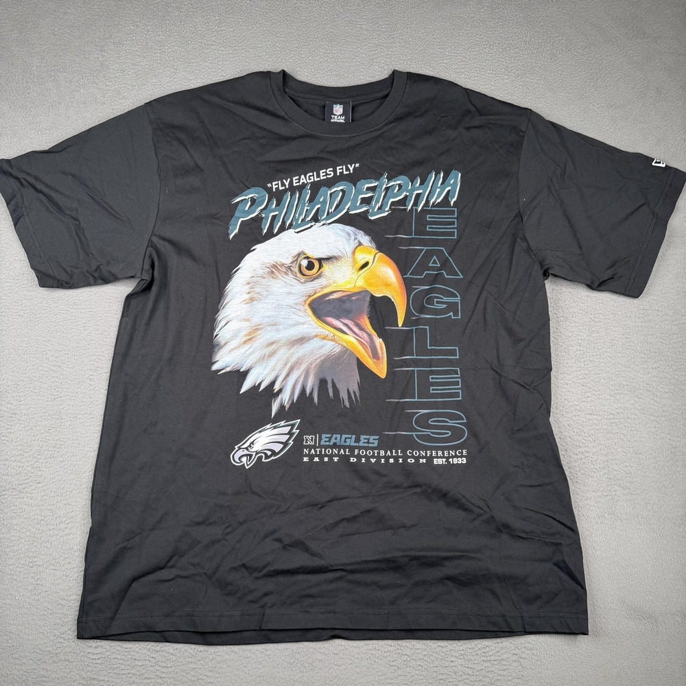 Philadelphia Eagles Shirt Mens XL Black NFL Football NFL Graphic $40